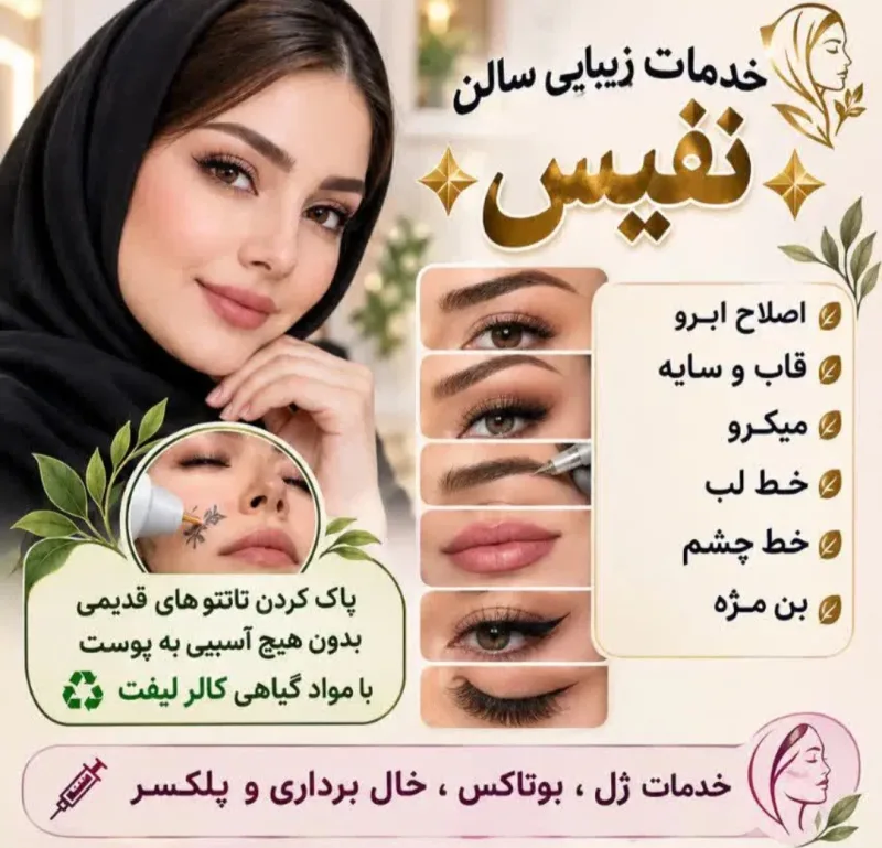 سالن زیبایی نفیس